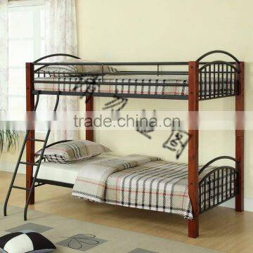 wood post twin twin Bunk Bed