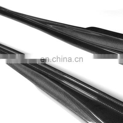 Carbon Fiber Car Side Bumper Skirts for Lexus IS250 IS300 IS F Sport 14-15 photo-4