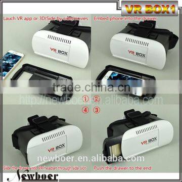 China Factory Supply VR BOX1 3D Glasses Glasses Type photo-4