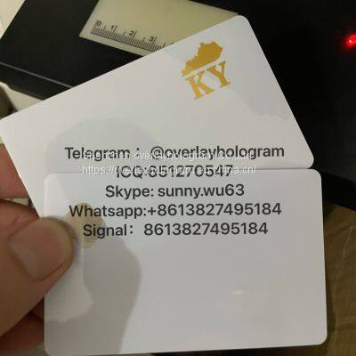 Новая пластиковая карта с окном KY ID, карта procabonate для идентификации в Кентукки