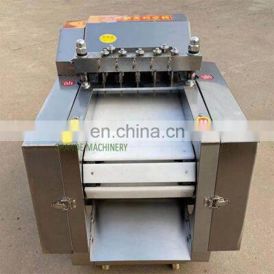 Automatic Commercial Fresh and Frozen Chicken Steak Cutting Machine/Poultry/Fish Cube Cutter/Meat Cubes Cutting Machine photo-2