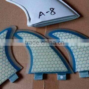 Fiberglass Honeycomb Surfing Fin FCS and FUTURE Type JSF011 photo-3
