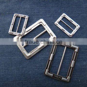 high end and quality metal belt buckle buttons with logo for garments