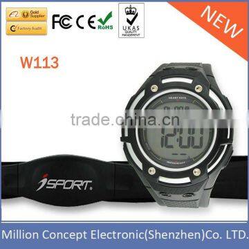 Hot Sale Classical Design 5.3k hz wireless Heart Rate Monitor Watch