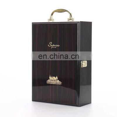 Piano Lacquer Custom Wood Box Wine Box Wood Luxury Wood Gift Box photo-2