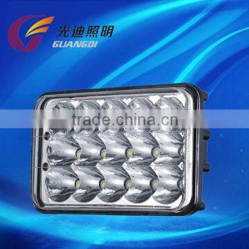 5 Inch 45W square auto lighting led with factory price