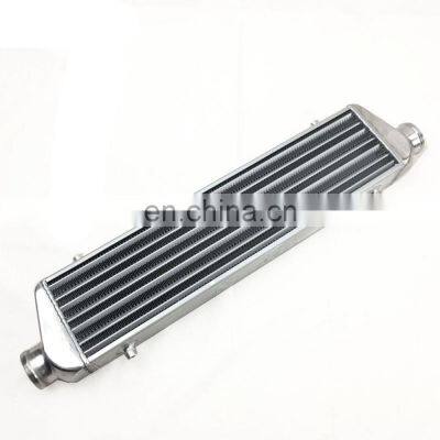 AUSO Aluminum Auto Parts 550*140*65mm Universal Turbo Plate Intercooler OD=51mm Front Mount Intercooler