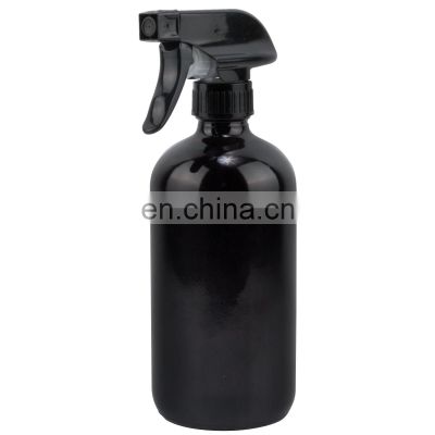 Factory Made Black Chrome Bottle Hand Soap Dispenser Gel Hand Sanitizer Spray Bottle 500Ml Soap Bottle Bath And Body