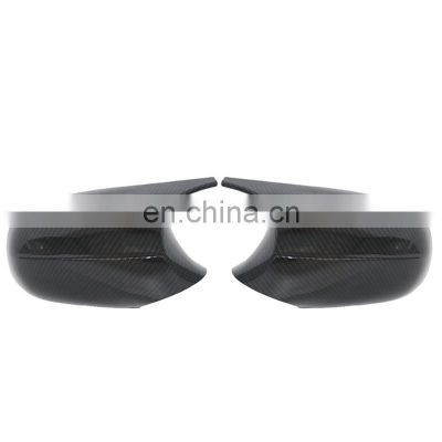 Side Wing Mirror Cover For BMW 1 3 Series E82 E88 2007~2009 E90 E87 E91 E93 E81 E92 Carbon Fiber Rear-View Caps