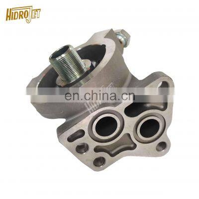 HIDROJET 3066 excavator part oil filter head 1968191 oil filter bracket assembky 196-8191 for filter 1R-0739