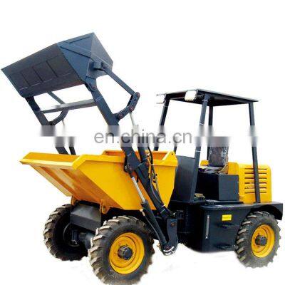 china dumper 3ton mini site 4x4 dumper truck 3000kg wheel loader tipper price for sale