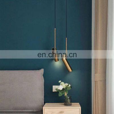 Nordic Home Decor Iron Gold LED Ceiling Lamp Modern Counter Decoration Pendant Track Lighting photo-4