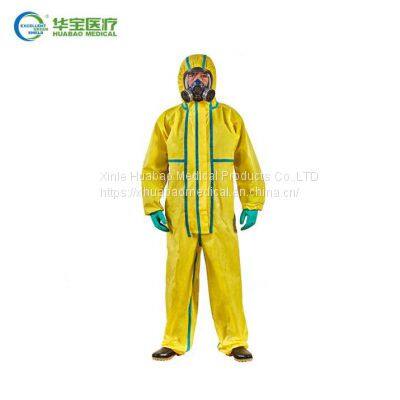 FC3-2001 Chemical Protective Coverall Acid Resistant Chemical Protective Coverall Chemical Resistant Coveralls photo-3