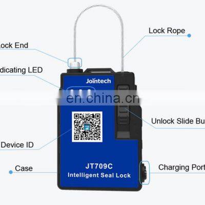Jointech Gps Electronic Gps Padlock For Container Gps Electronic Seal Locker Container Lock Device Eseal photo-5