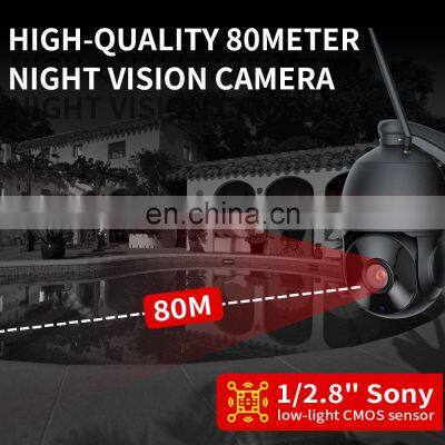 5MP POE Wireless WIFI Security IP Camera HD 30X Zoom PTZ Outdoor Home Surveillance Dome Cam CCTV 80M IR Night Vision CamHipro photo-4