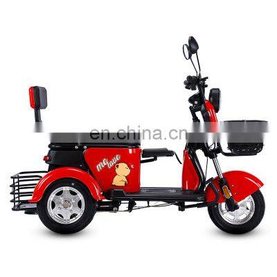 tricycle electric scooter 3 wheels electric tricycle motorcycle for adults Passenger in cheap price