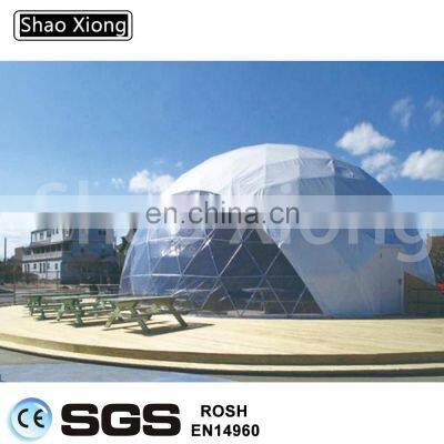 10m Geodesic Dome Tent Inflatable Dome Canvas Camping Tent For Sale photo-4