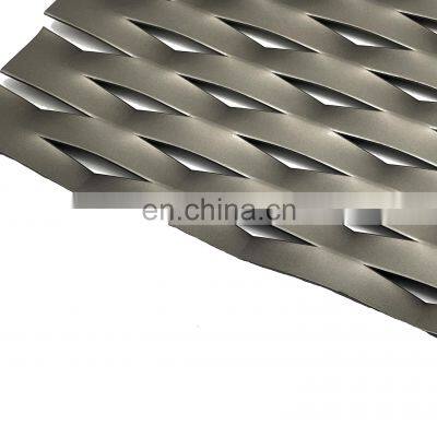 Expanded Metal Mesh Sheet Material Galvanized Aluminum Stainless Steel