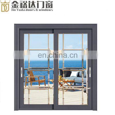 China's aluminium glass underground garage balcony sliding door heavy production