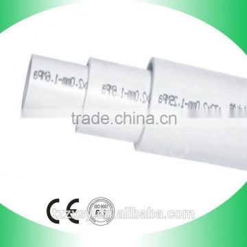 ISO9001 Certificate SCH40 1/2"-4" Smooth Surface PVC Pipe