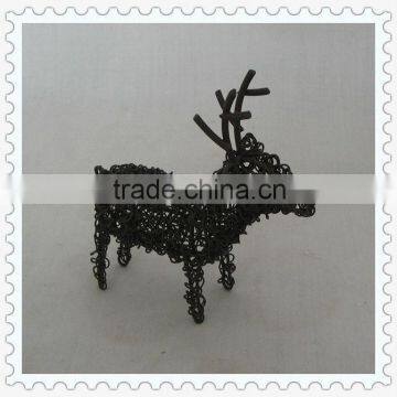 decorative handmade metal craft animal for decoration