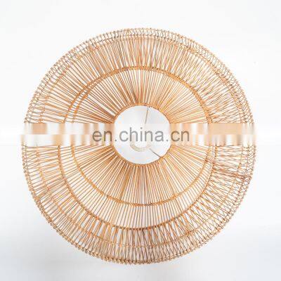 Unique Wicker Rattan Lampshade Boho Style Round Shape Spherical Hanging Pendant Vietnam Cheap Wholesale photo-4