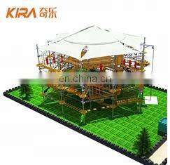 Team Building Indoor Outdoor Adventure Obstacle High Ropes Course photo-3
