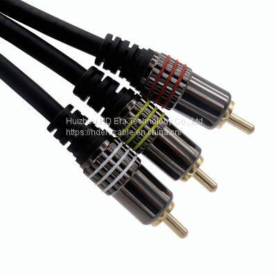 3Rca Male To 3Rca Male Cable Audio Video Rca Cable HD8003 photo-2