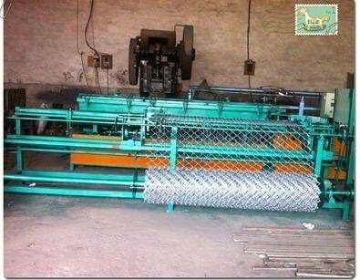 Chain Link Fence Machine Diamond Wire Mesh Machine Slope Protection Mesh Machine Wire Mesh Weaving Machine Automatic