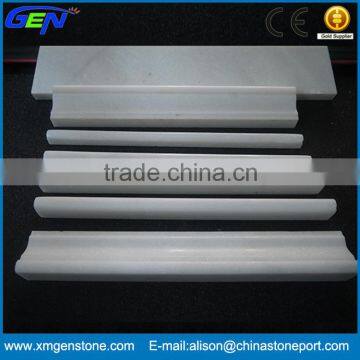 Good Quality Chinese Snow White Stone Boards Natural Marble Moulding