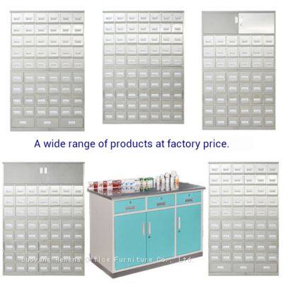 OEM Moisture-Proof Stainless Steel TCM Herb Cabinet - Durable Alternative to Wooden Medicine Cabinets