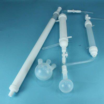 Resin Filter Column, Teflon Distillation Tower Filter Device, Customizable, Resistant to Hydrogen Fluoride, Sold as a Complete Set photo-4