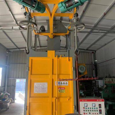 Крюковая шариковая пескоструйная машина, произведенная в Дафэне, провинция Цзянсу, Китай, используется для удаления ржавчины и окалины с поверхностей пружин