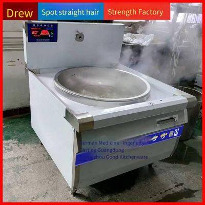 Large Electric Frying Pan for School Canteens, Large Pot for Boiling Beef and Mutton Soup, Electric Stove for Factory Kitchens, Stir-frying Stove for Chinese Restaurants, Customizable photo-2