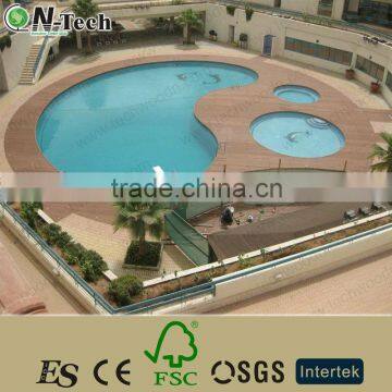 ASTM Standards WPC Swimming Pool Decking