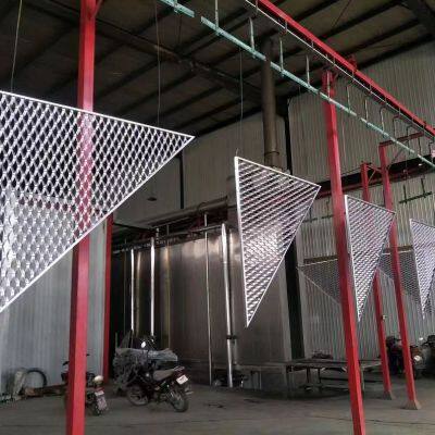Stainless Steel Raised Expanded Metal Diamond Wire Mesh for Decorative Use photo-3