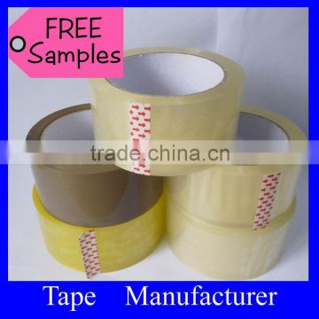 China manufacture Hot sale product carton sealing bopp adhesive packing tapes