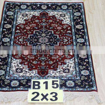 2015 New Style 300kpsi Hand Knotted Wool Carpet Sale