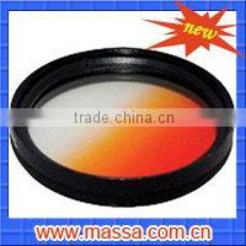 77mm Circular Orange Gradient Lens Filter