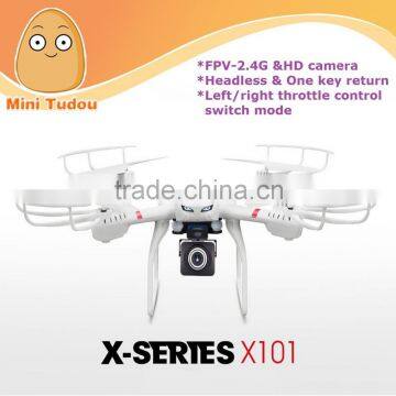 Cool design 2.4G rc quadcopter headless wifi camera drone manufacturers MJX X101                        
                                                Quality Choice