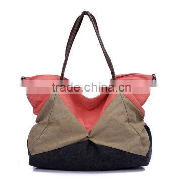 Wholesale 2016 Colorful Fashion Bags Designer Canvas Ladies Hand Bag