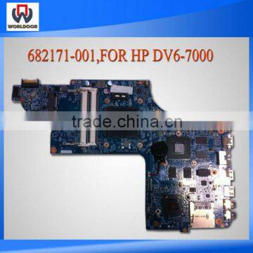 682171-001Motherboard For HP DV6-7000 Laptop Motherboard Intel Non-integrated 100% Working