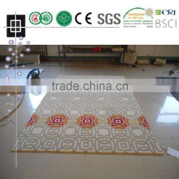 Pattern Design Decorative Indoor Rugs Custom Hanamde Carpet