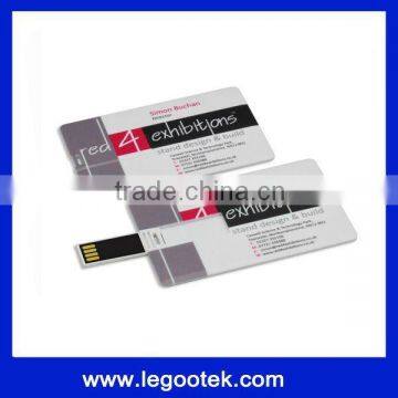 full color print logo promotion flash card