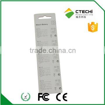 Ag2 Watch Battery, Alkaline Dry Battery LR726/197 Non Rechargeable Button Cell Low Mercury