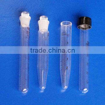 Cone glass centrifuge tube