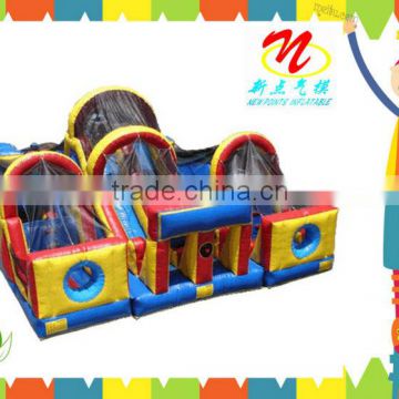 0.55mm pvc inflatable games obstacle course