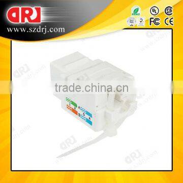 CAT5e/CAT6 UTP Connector/keystone jack