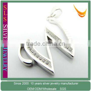 Imitation Jewellery Pendants of Letter W