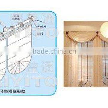 Remote control curtain motor, automatic curtain, electric curtain system